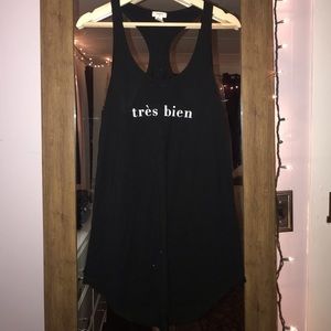 Forever 21 tres bien black night dress